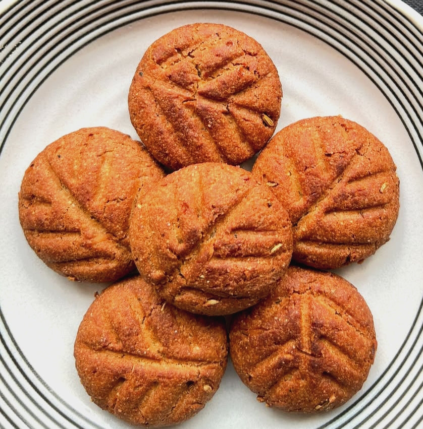 THEKUA 500g | Thekua with Badam, Kaju & Coconut.