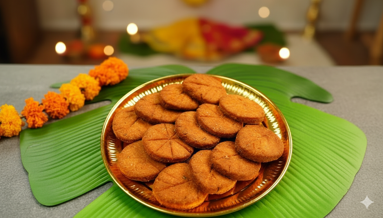 THEKUA 300g  | Thekua with Badam, Kaju & Coconut