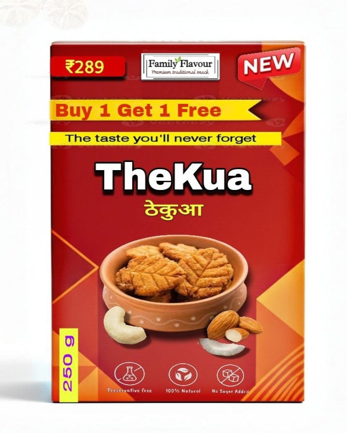 Authentic Homemade Thekua, Khajuria & Gujiya Crispy & Sweet Snack