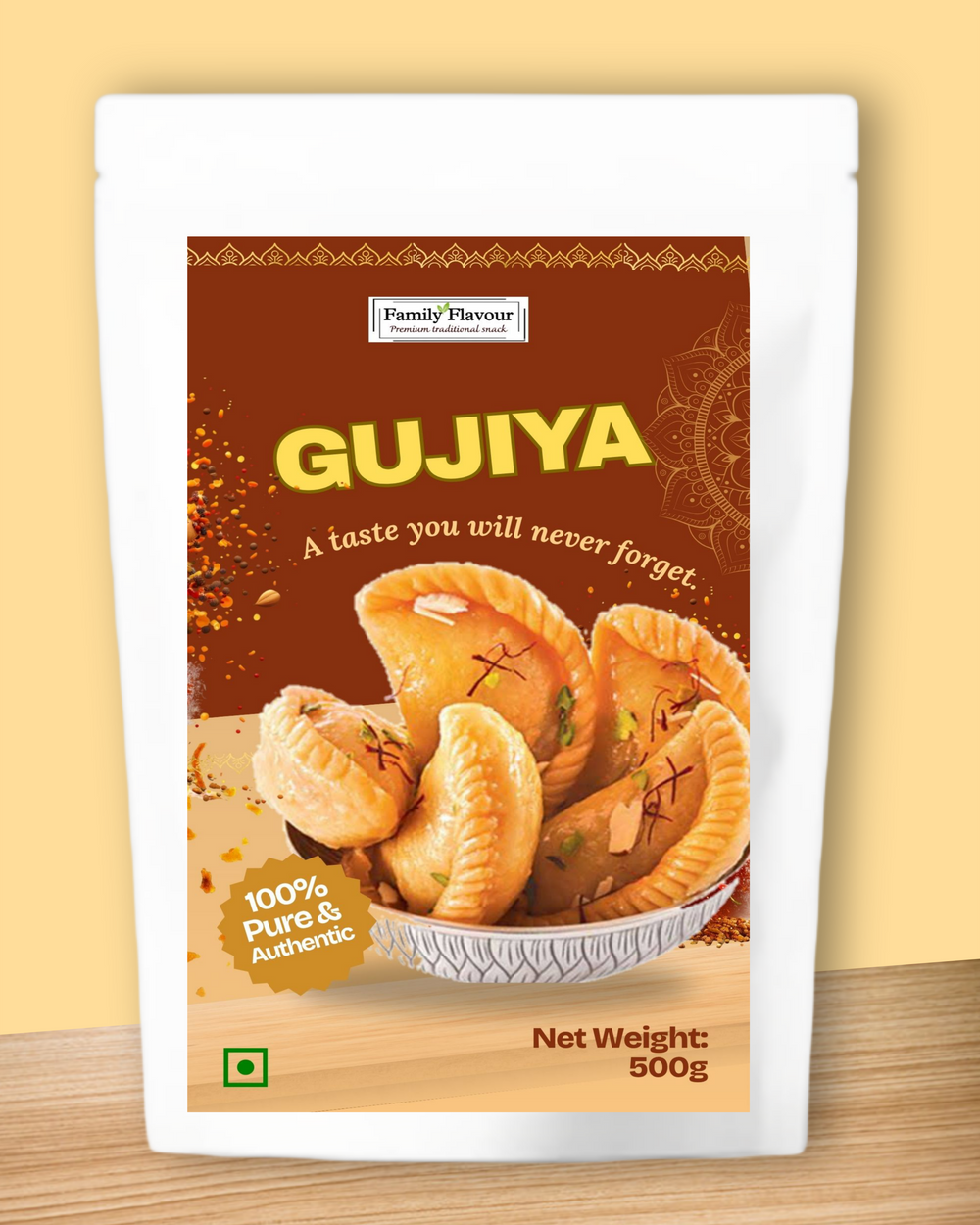 GUJIYA | 500g | Family Flavour Premium Gujiya