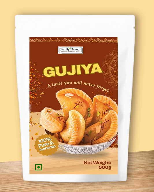 GUJIYA | 500g | Family Flavour Premium Gujiya