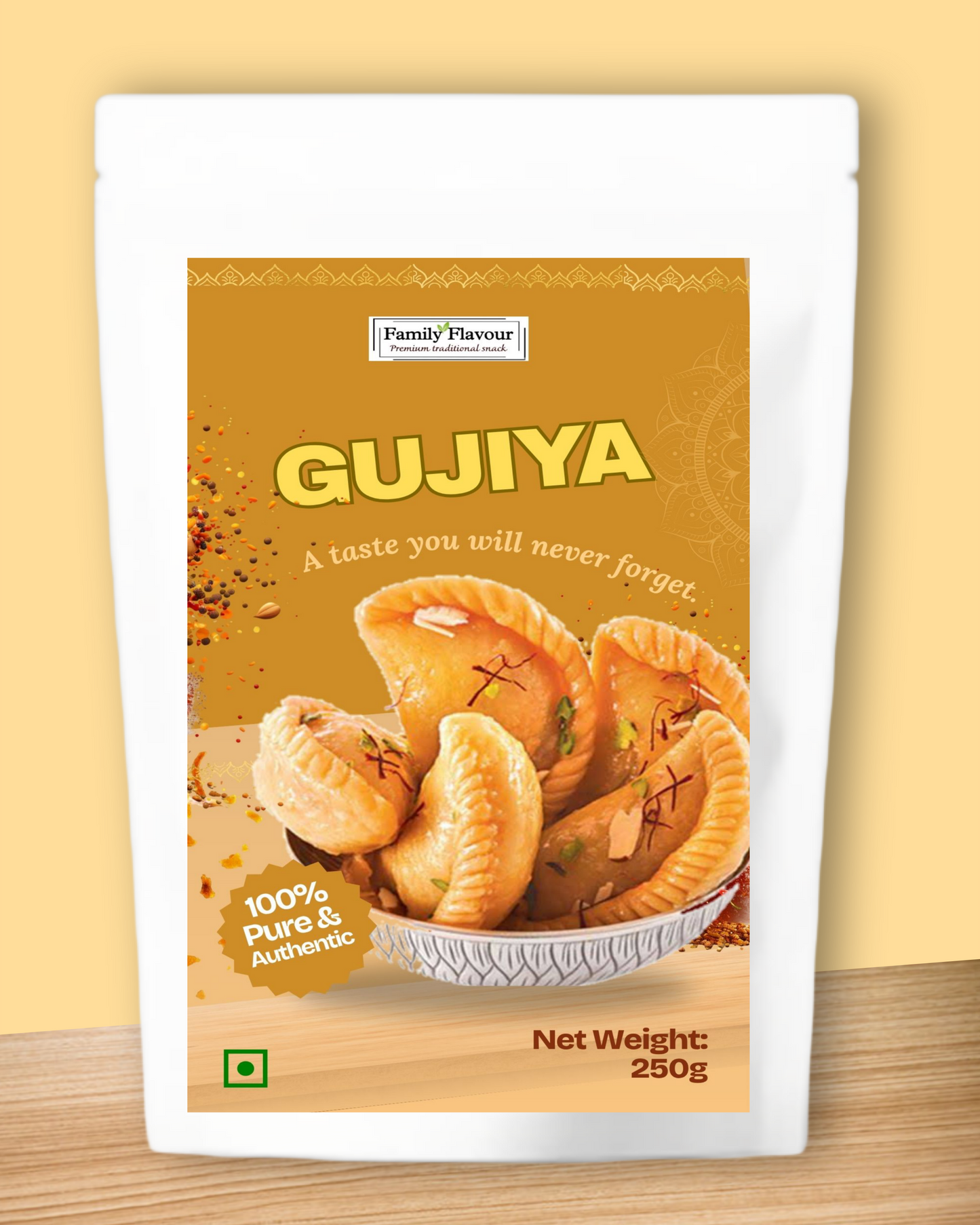 GUJIYA | 250g | Family Flavour Premium Gujiya